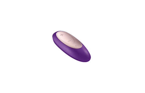 Double Plus Fernbedienung Partner Vibrator Lila – Satisfyer