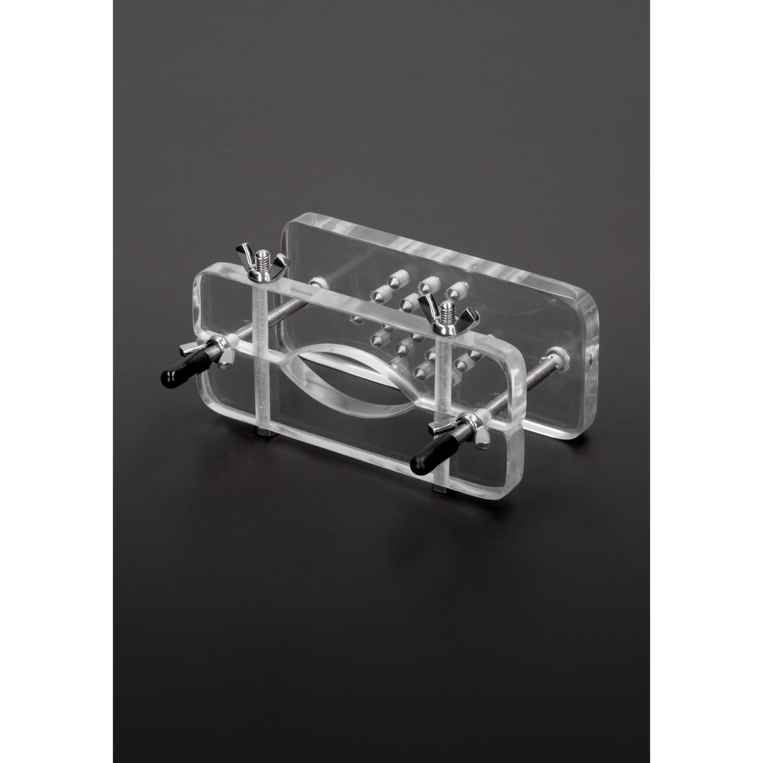 Ball Butcher acrylic cock ring with spikes – ultimate pressure & visibility