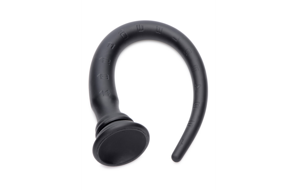 Tapered Siliconen Slang met Structuur - 15 / 38 cm