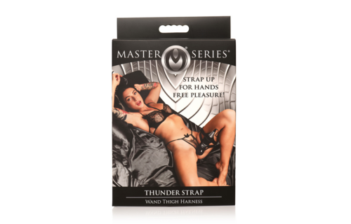 Thunder Strap - Wand Thigh Harness - Zwart