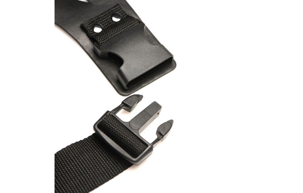 Thunder Strap Wand Thigh Harness Black – Comfort & Style