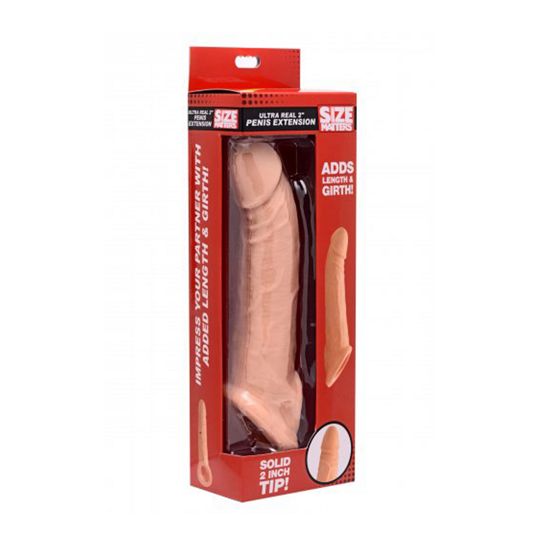 Penis Sleeve 2/5 cm – Realistische Verlängerung & Vergnügen