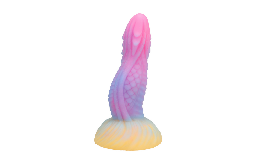 Fantasy Fuckers Draak Tongue 18,4 cm – Glow in the Dark Multicolor