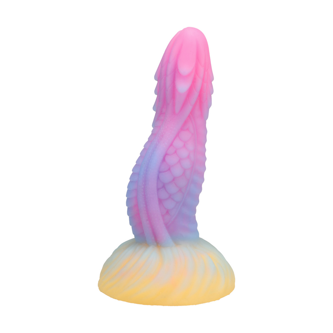 Fantasy Fuckers Draak Tongue 18,4 cm – Glow in the Dark Multicolor