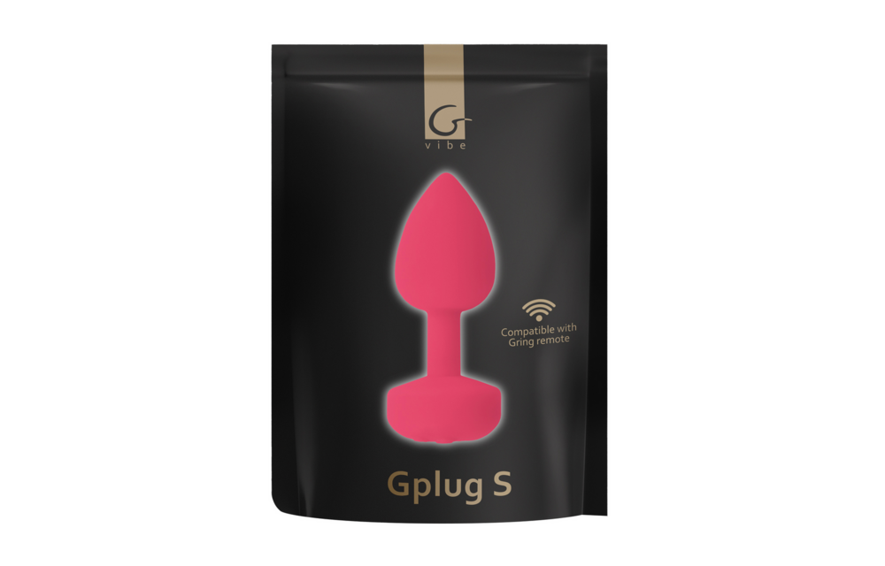 G-Plug S 8 cm Neon Roze – Flexibele Buttplug & Vibratie