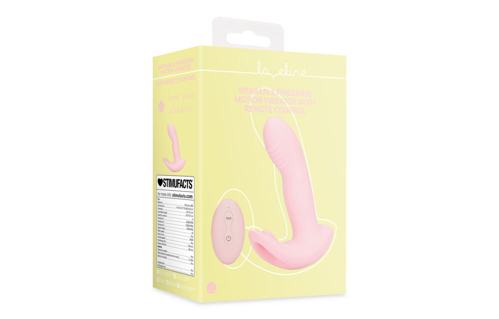 Portable Cherry Chiffon Vibrator with Remote Control