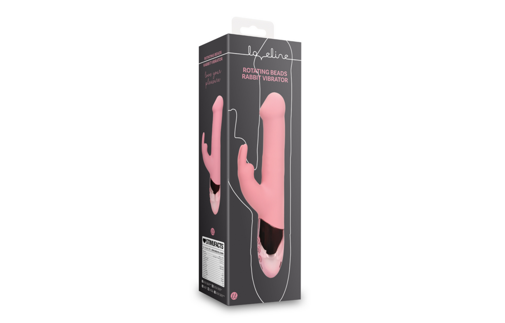 Rotierender Perlen-Rabbit-Vibrator – Intensives doppeltes Vergnügen