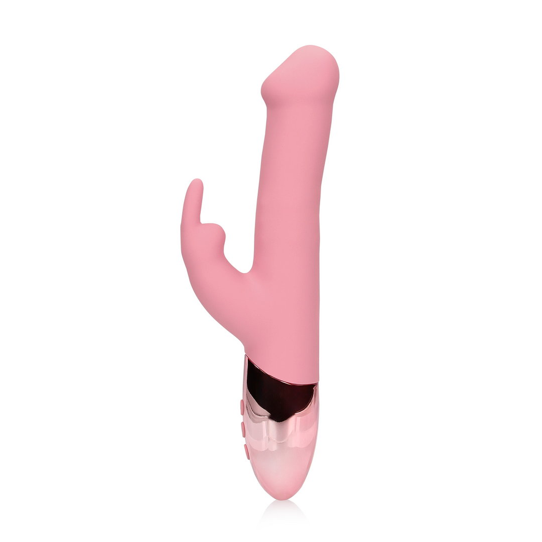 Rotating Beaded Rabbit Vibrator – Intense Double Pleasure