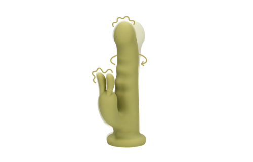 Ultra-soft silicone rotating rabbit vibrator – Loveline