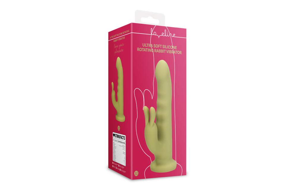 Ultraweicher Silikon-Rotations-Rabbit-Vibrator – Loveline