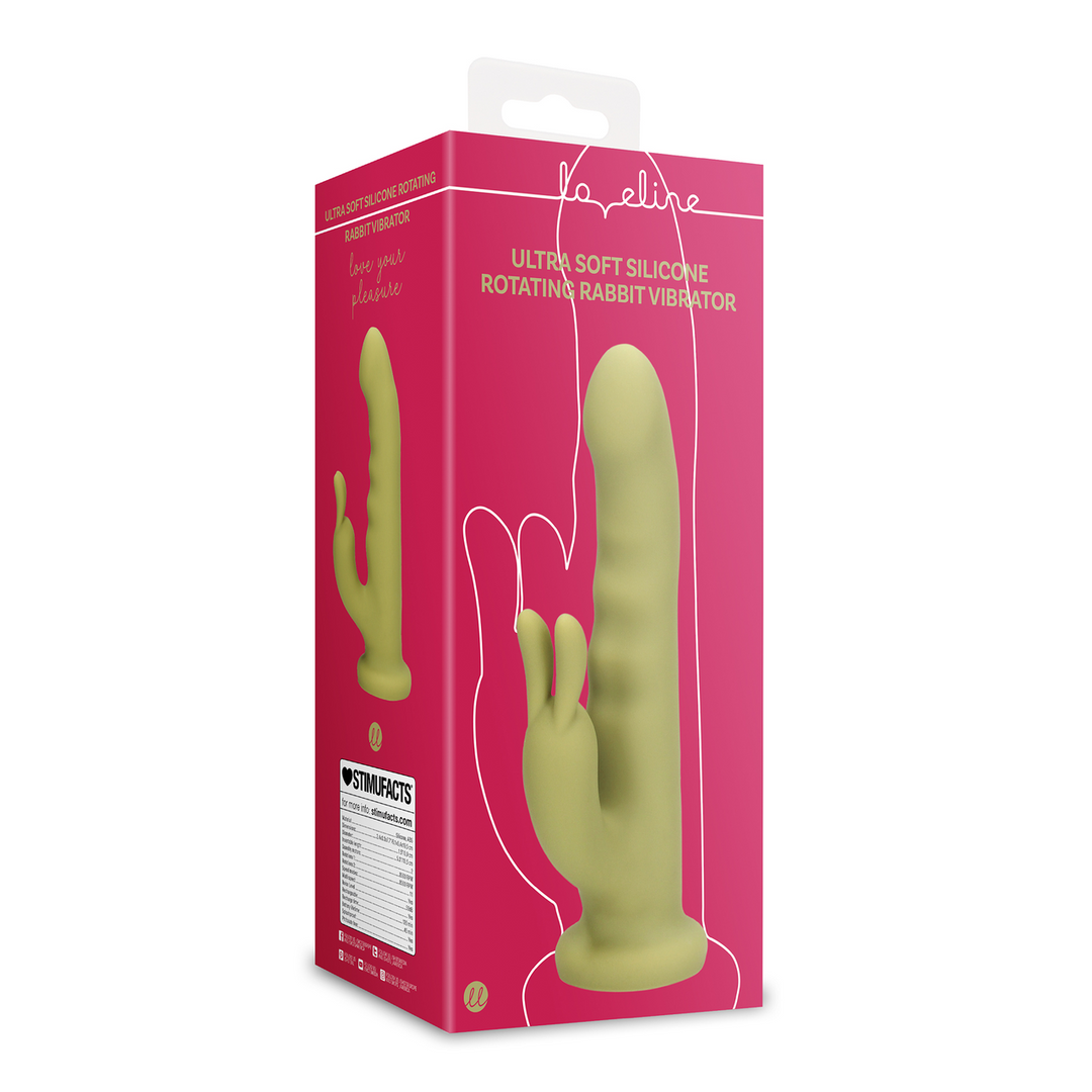 Ultraweicher Silikon-Rotations-Rabbit-Vibrator – Loveline