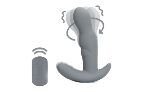 Rotierender Prostatastimulator mit Fernbedienung | Loveline
