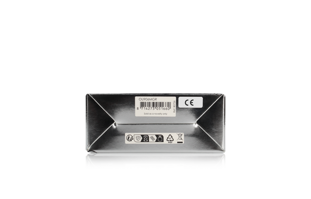 Stacked Vibrating Prostate Massager with Remote Control - Metallic Green