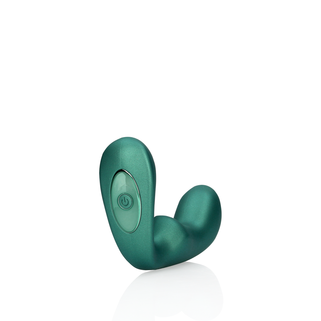 Pointed Prostate Massager Green with Remote Control | Ouch!