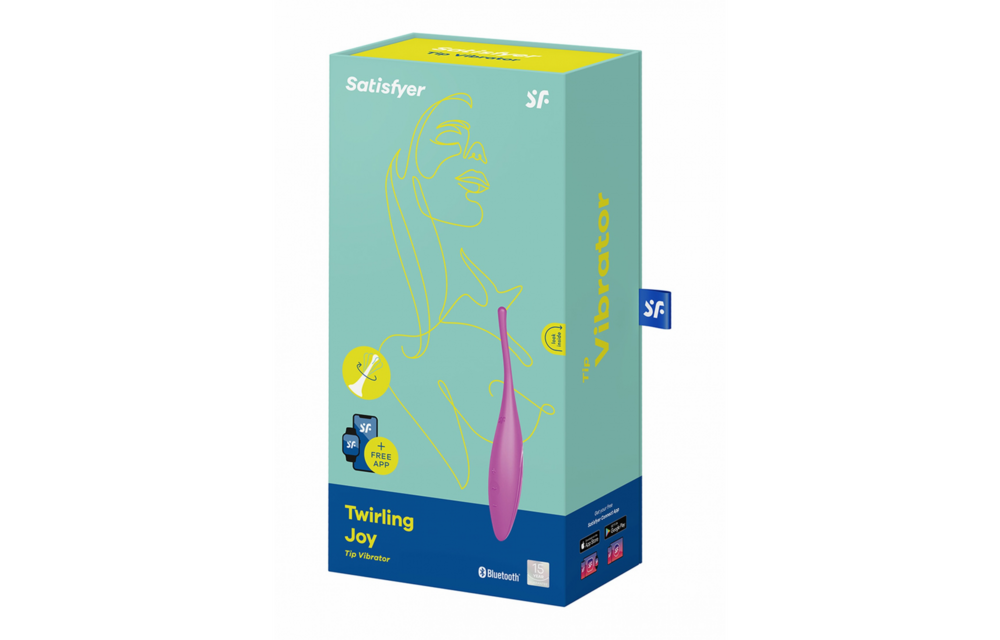 Twirling Joy Tip Vibrator – Innovativer Fuchsia-Stimulator