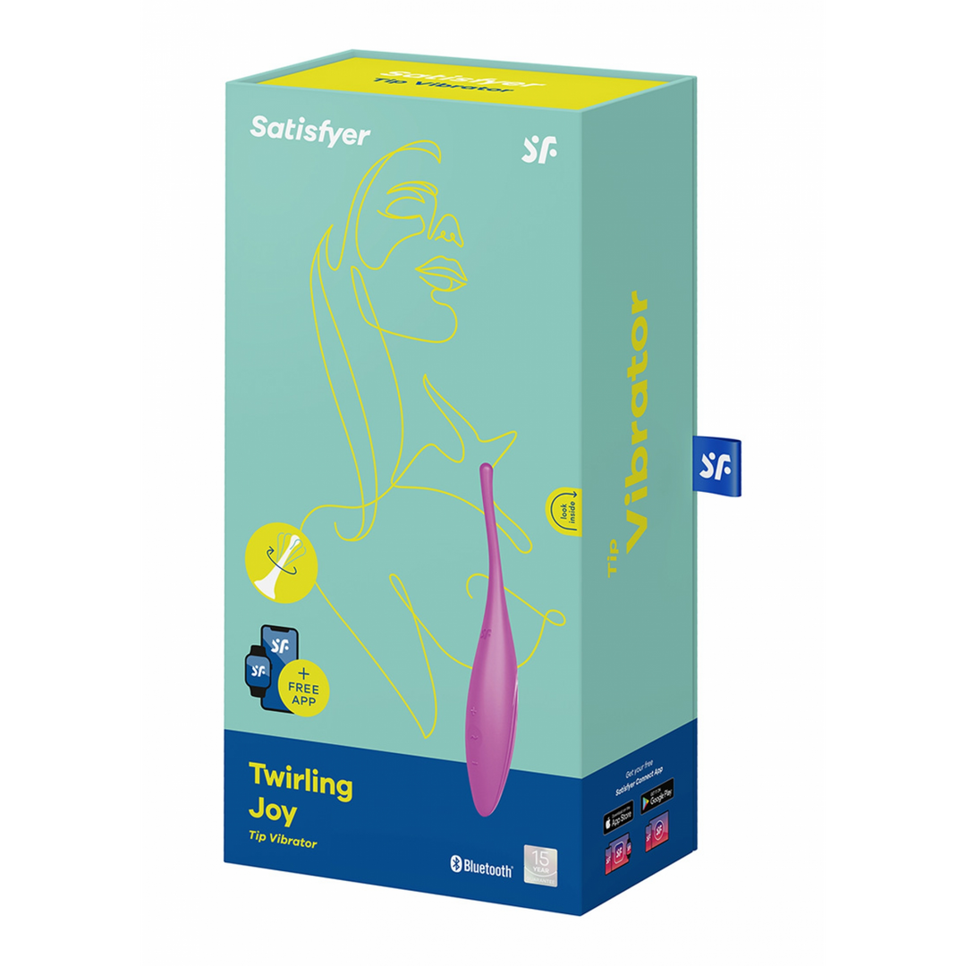 Twirling Joy Tip Vibrator – Innovativer Fuchsia-Stimulator