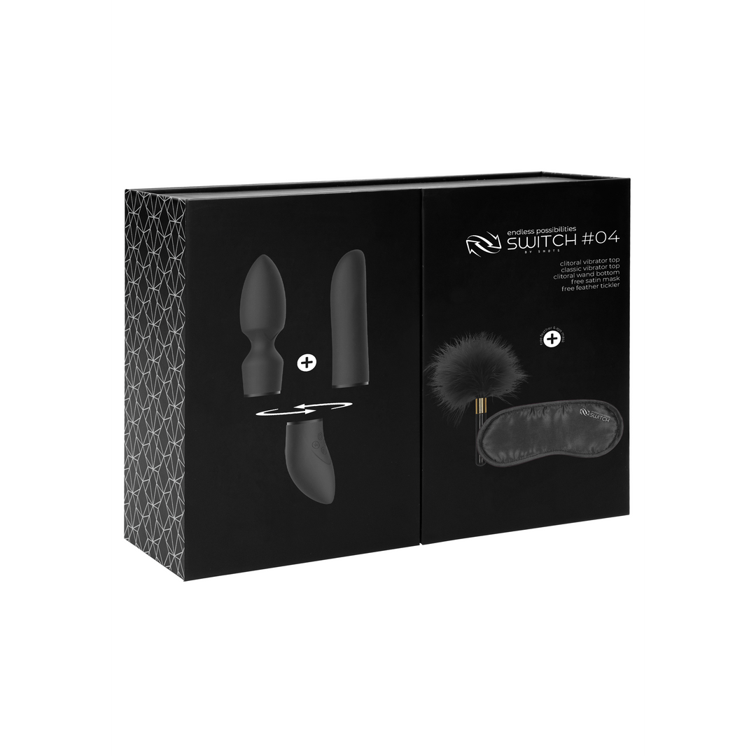 Pleasure Kit #4 – Vielseitiger Vibrator mit Aufsätzen