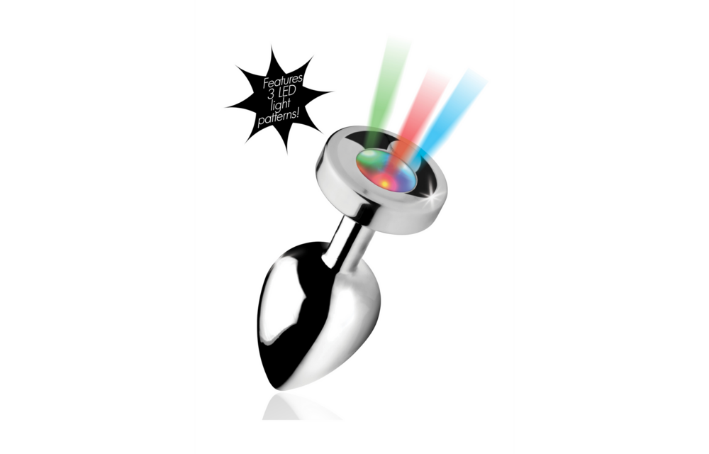 Illuminated Butt Plug Large 12.6 cm – LED Light & Comfort