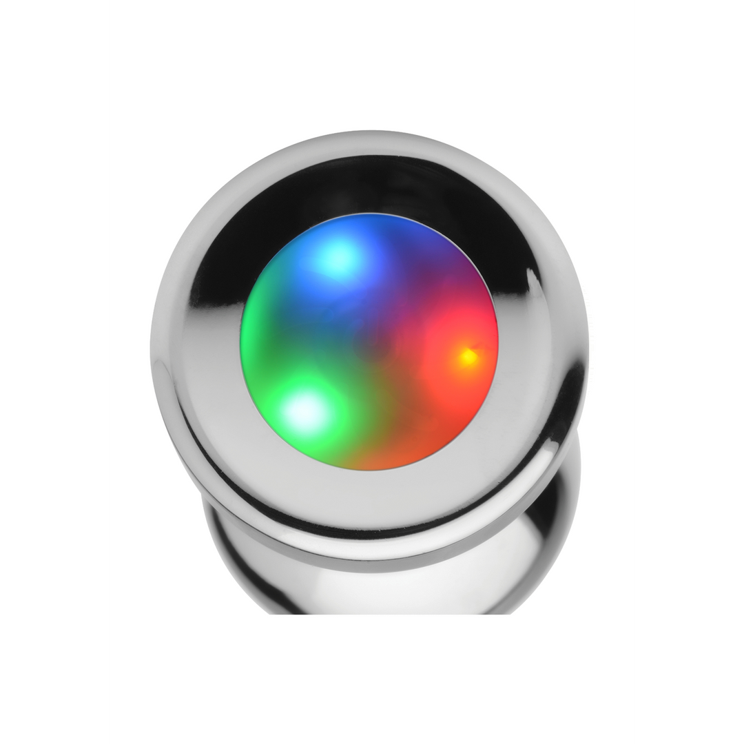 Beleuchteter Butt Plug Groß 12,6 cm – LED-Licht & Komfort