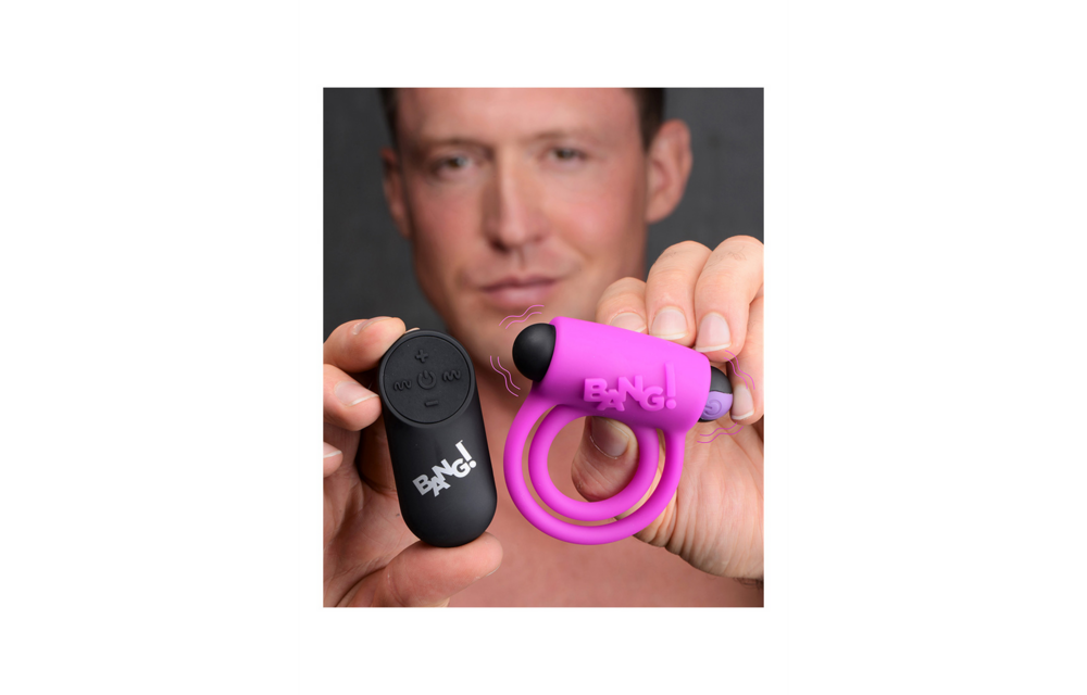Silicone Cockring und Bullet mit Fernbedienung