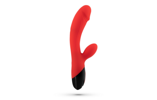 Dare Dong Rood Rabbit Vibrator | 8 Vibraties & USB Oplaadbaar