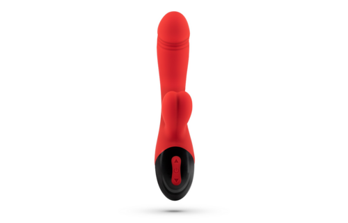 Dare Dong Roter Rabbit-Vibrator | 8 Vibrationen & USB-aufladbar