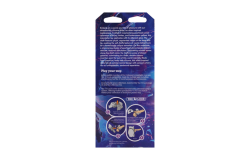 Fantasy Fuckers Milky Way 19.8 cm - Multicolour Silicone Dildo