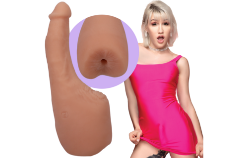 Lena Moon - Dildo with Penetrable Ass - Transgirls