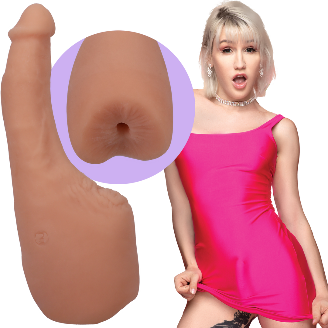 Lena Moon Dildo mit penetrierbarem Po – Realistisch & sicher