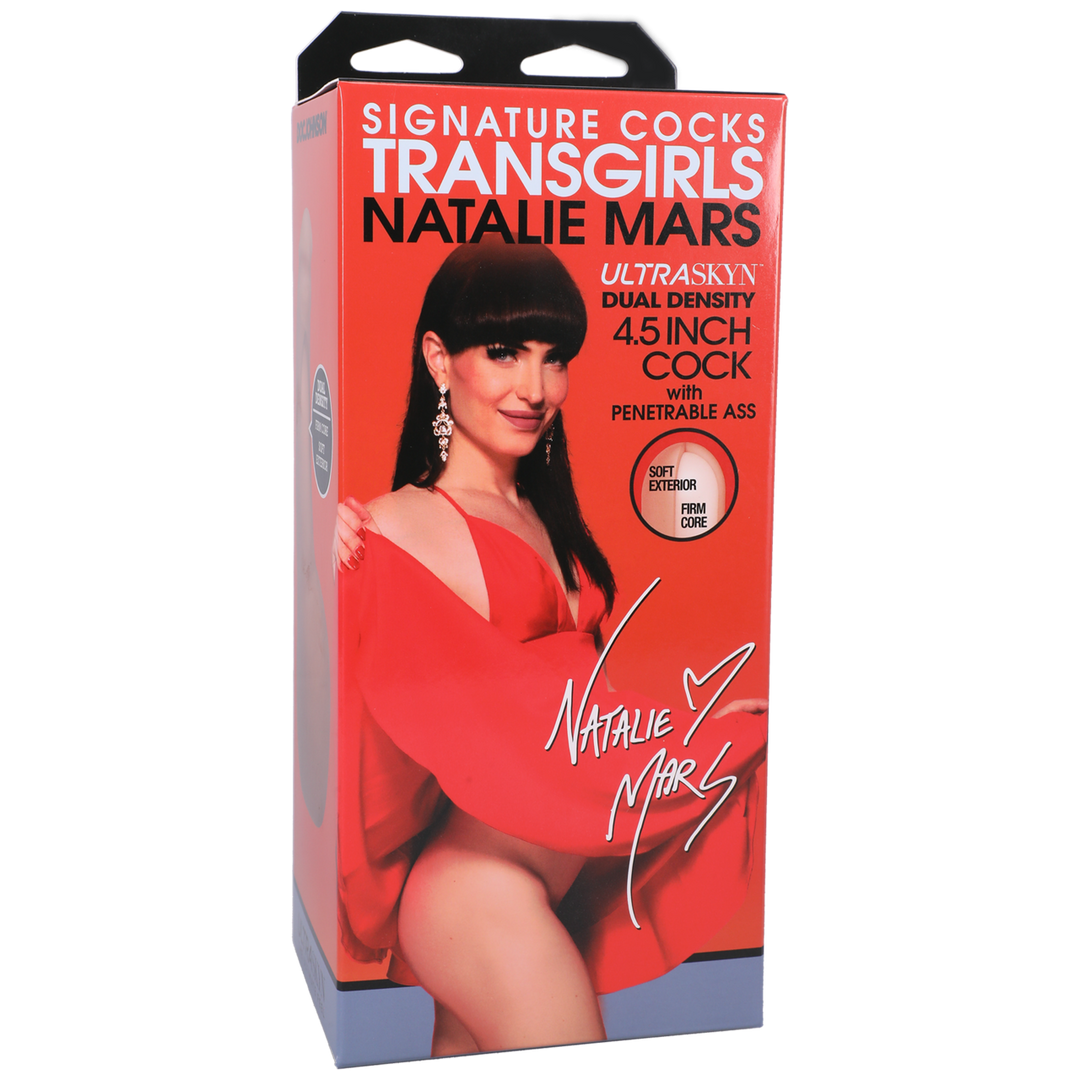 Natalie Mars - Dildo mit durchdringbarem Arsch - Transgirls