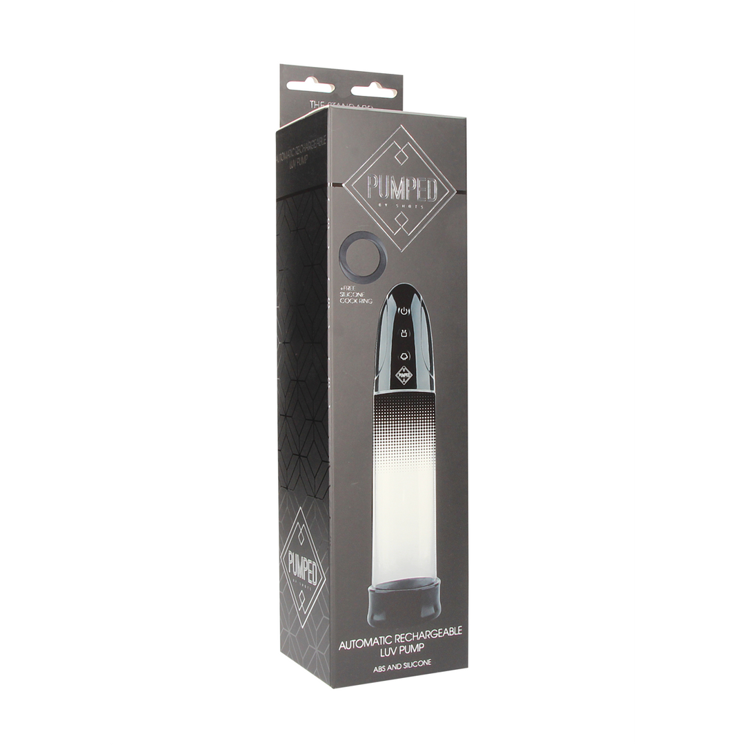 Automatische oplaadbare Luv-penispomp – Groei & Kracht!