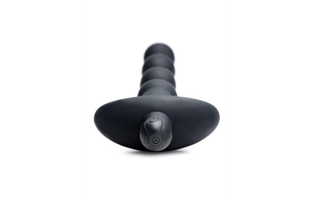 Vibrerende Siliconen Anale Ballen 21 cm met Afstandsbediening