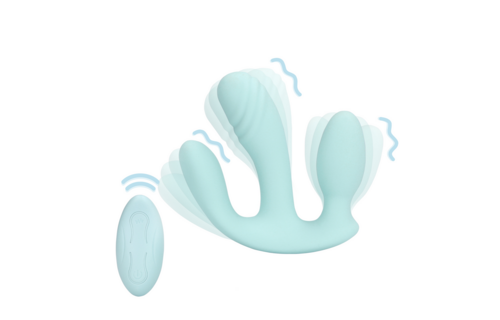 Drie-in-één Vloeibare Siliconen Vibrator | Loveline Shots