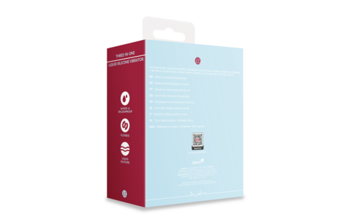 Three-in-one Liquid Silicone Vibrator | Loveline Shots