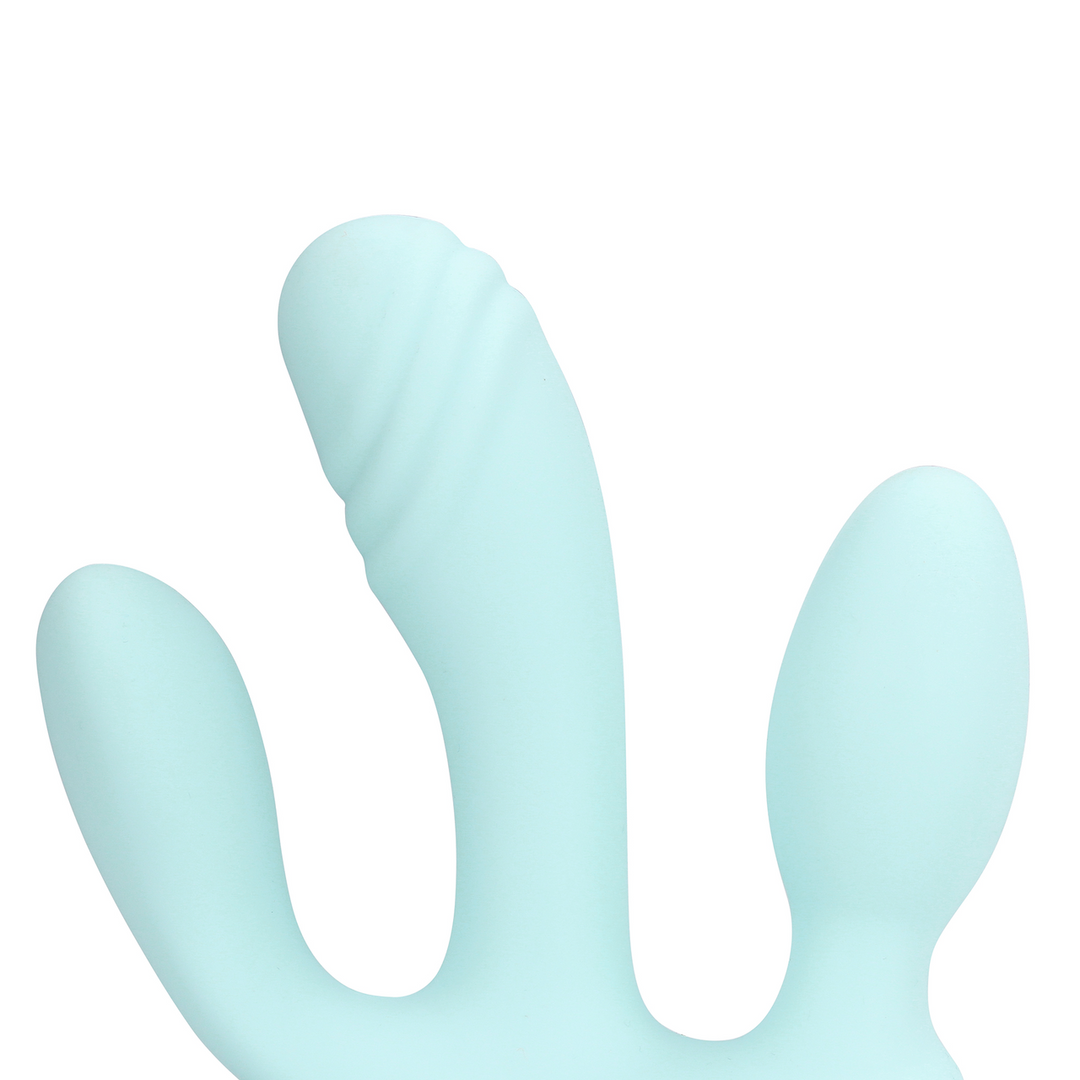 Three-in-one Liquid Silicone Vibrator | Loveline Shots