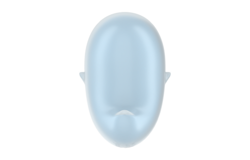 Cutie Ghost - Air Pulse Vibrator - Blauw