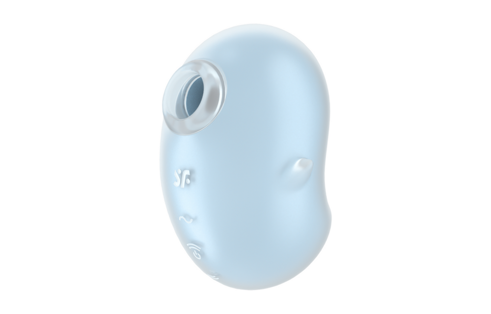 Cutie Ghost - Air Pulse Vibrator - Blau