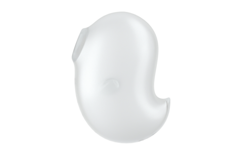 Cutie Ghost - Air Pulse Vibrator - White