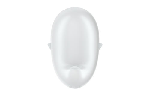Cutie Ghost - Air Pulse Vibrator - White