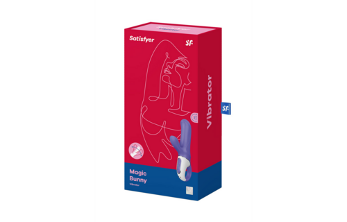 Magic Bunny - Rabbit Vibrator - Blauw