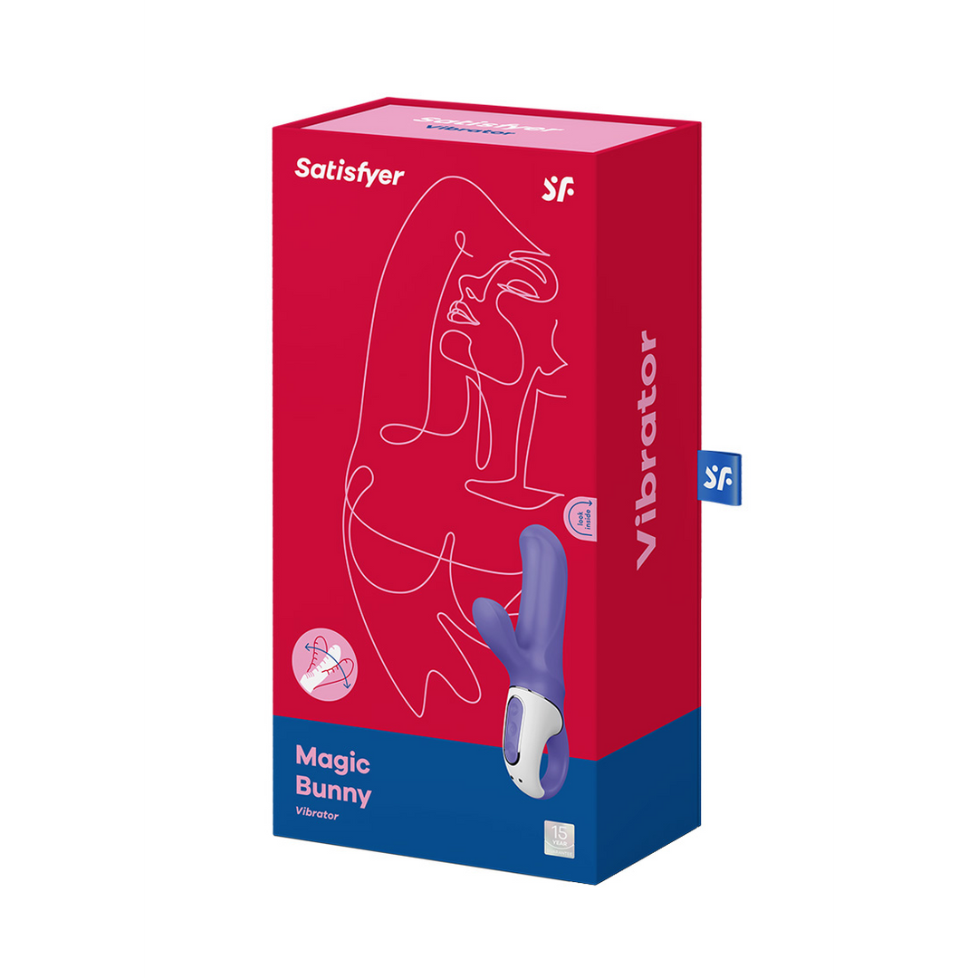 Magic Bunny Blauw: Compacte G-spot & Clitoris Vibrator