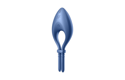 Bullseye Cockring Blau – Verstellbar & 12 Vibrationen