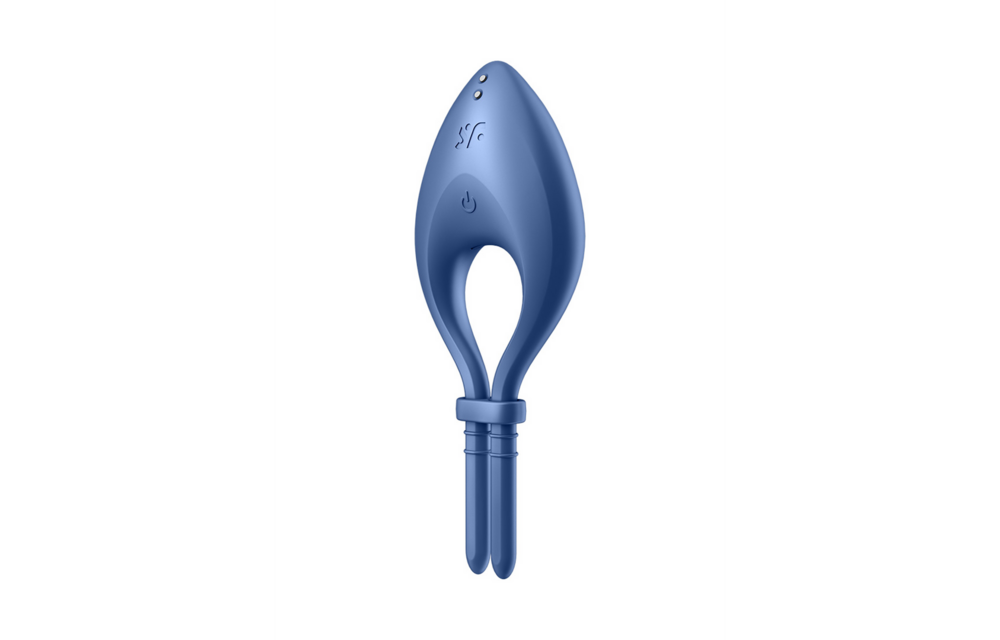 Bullseye Cockring Blau – Verstellbar & 12 Vibrationen