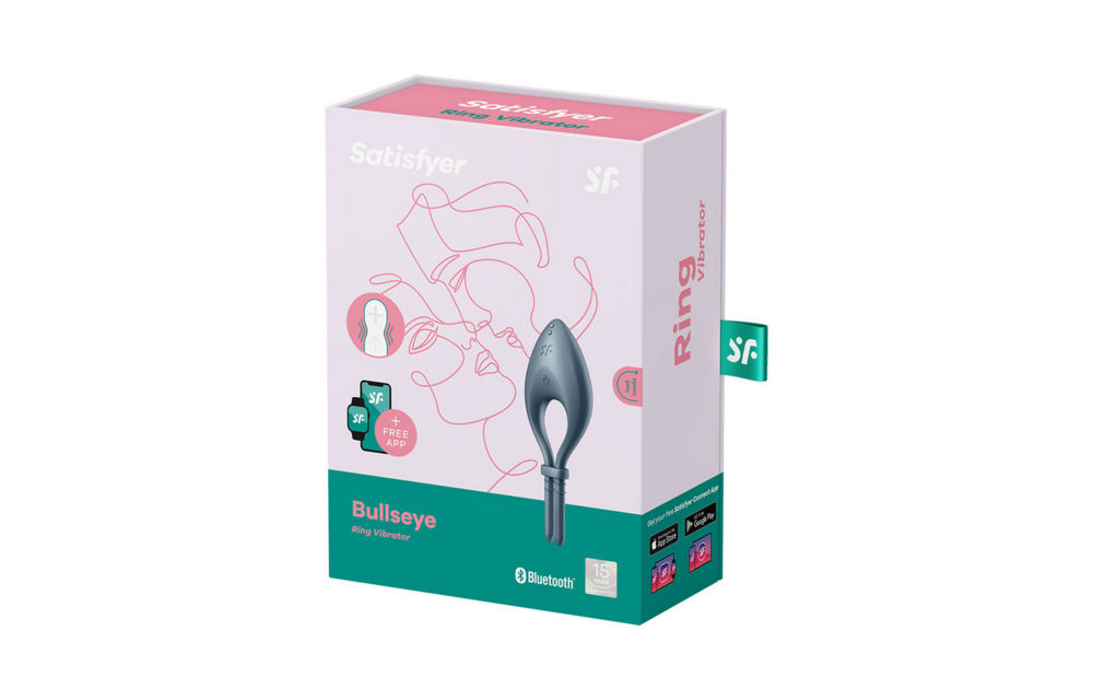 Bullseye - Vibrationscockring - Dunkelblau