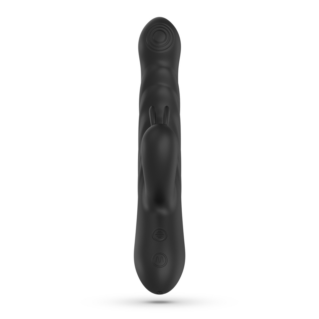 Lapin Thrusting Rabbit Vibrator Black – Ultimate Pleasure