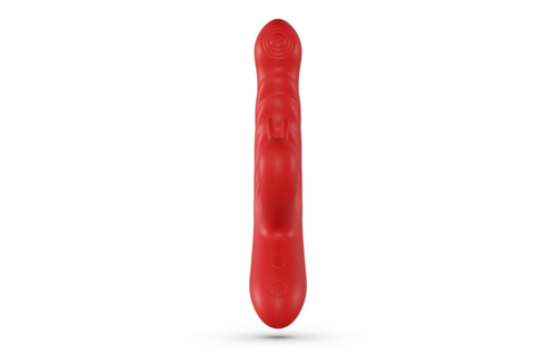 Lapin Roter Rabbit-Vibrator | 10 Geschwindigkeiten & wiederaufladbar