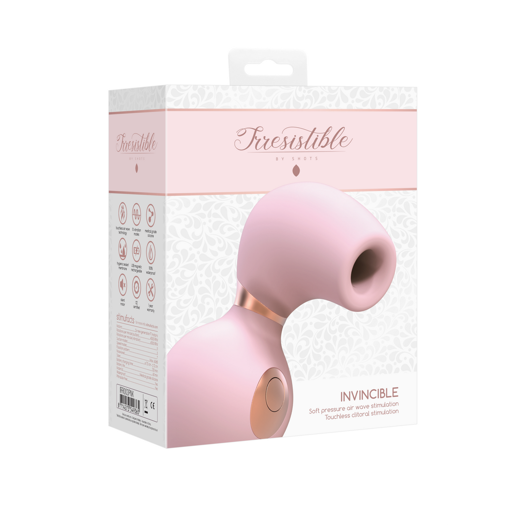 Invincible Air Pulse Vibrator – Intensive Orgasmen & luxuriöses Vergnügen