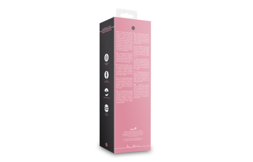 Fluttering G-Spot Rabbit Vibrator Pink – Double Pleasure