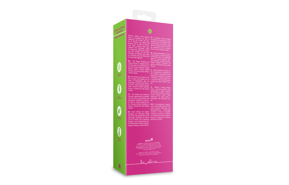 Tongue Flickering Heating Rabbit Vibrator - Roze & Intens Plezier
