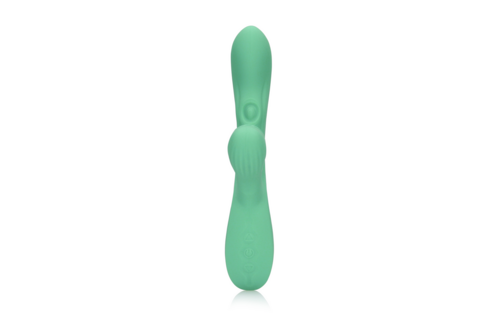 Loveline Pulse Wave Tongue Flickering Rabbit Vibrator Groen